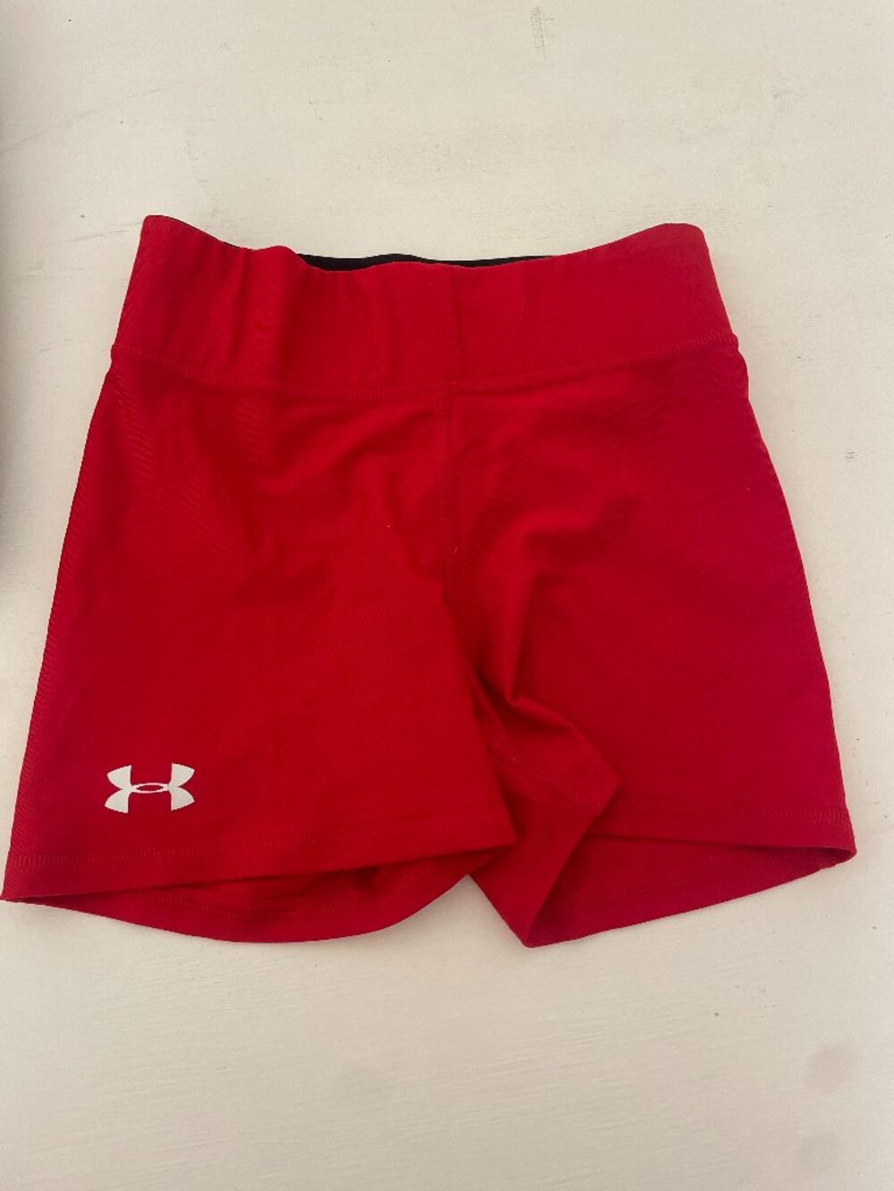Under Armour Women's Compression Shorts - Red/Small